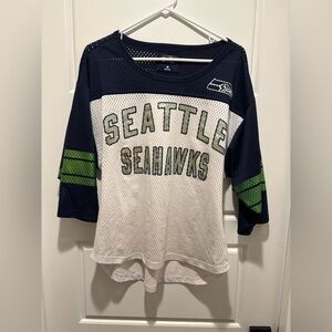 Seattle Seahawks Women Jersey Shirt - size Medium